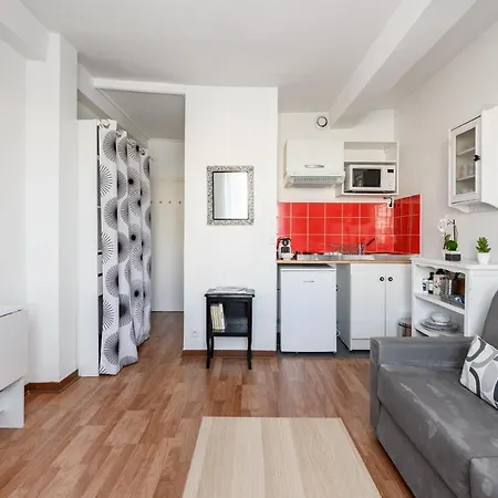Appartement Charmant Studio - Vue Degagee - Old City Nice